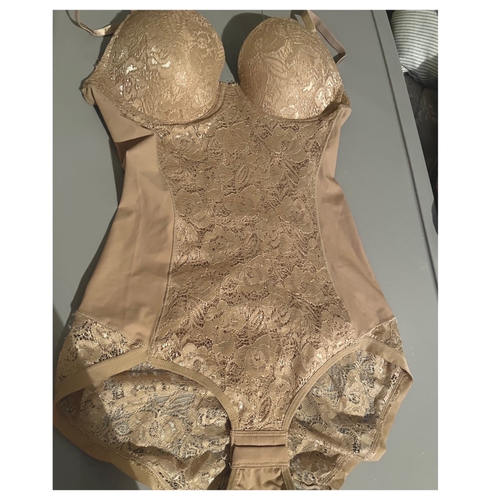 Lace lingerie bodysuit